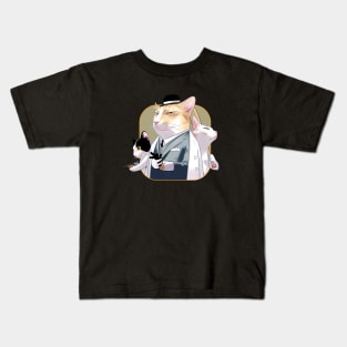 Cat Mafia Gang Kids T-Shirt